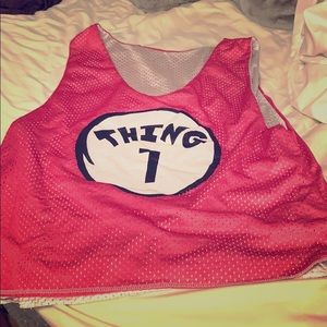 Thing 1 mesh/jersey shirt
